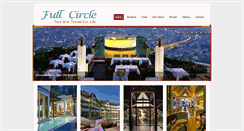 Desktop Screenshot of fullcircletourandtravel.com